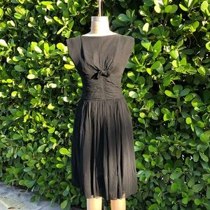 SOLD • VTG 1950’s Marcia Frocks Black Dress